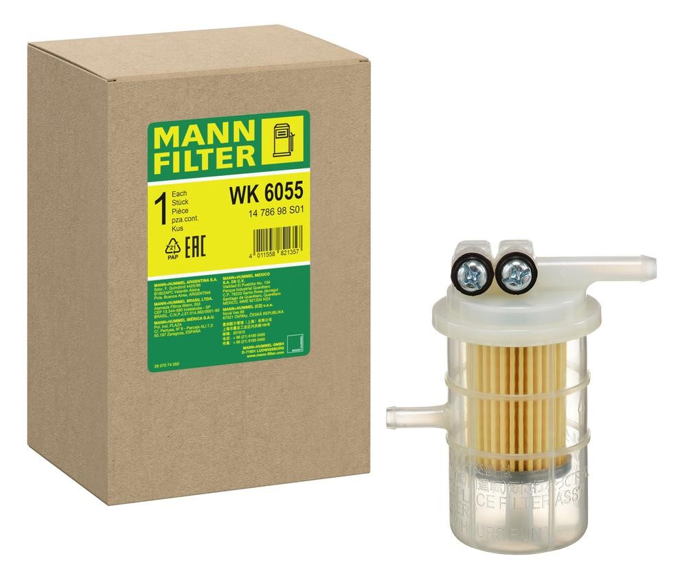 Filtro de combustível WK6055 Mann-Filter
