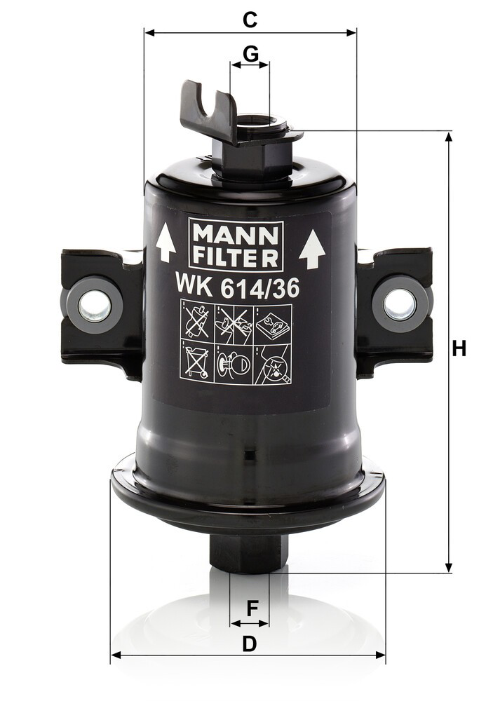 WK61436X Mann-Filter