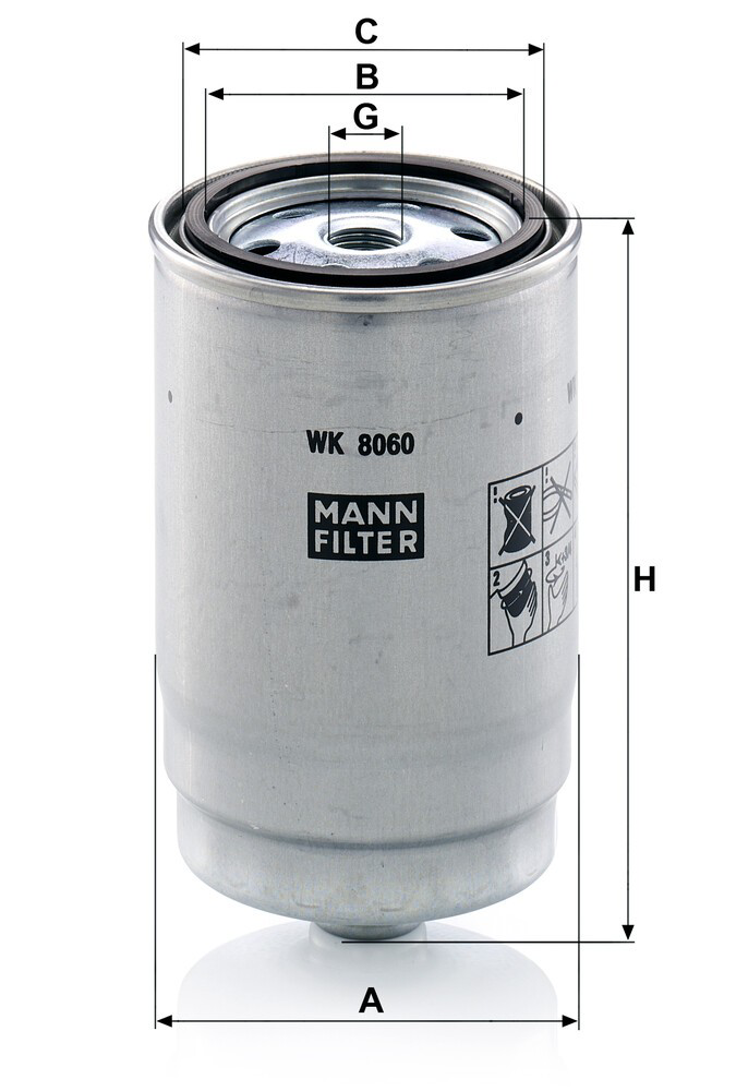 Filtro de combustível Hyundai Tucson III TL ao melhor preço