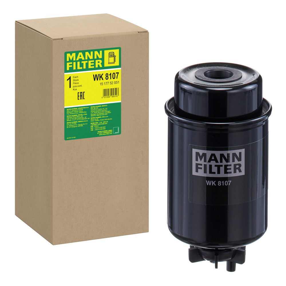 WK8107 Mann-Filter Filtro de combustível
