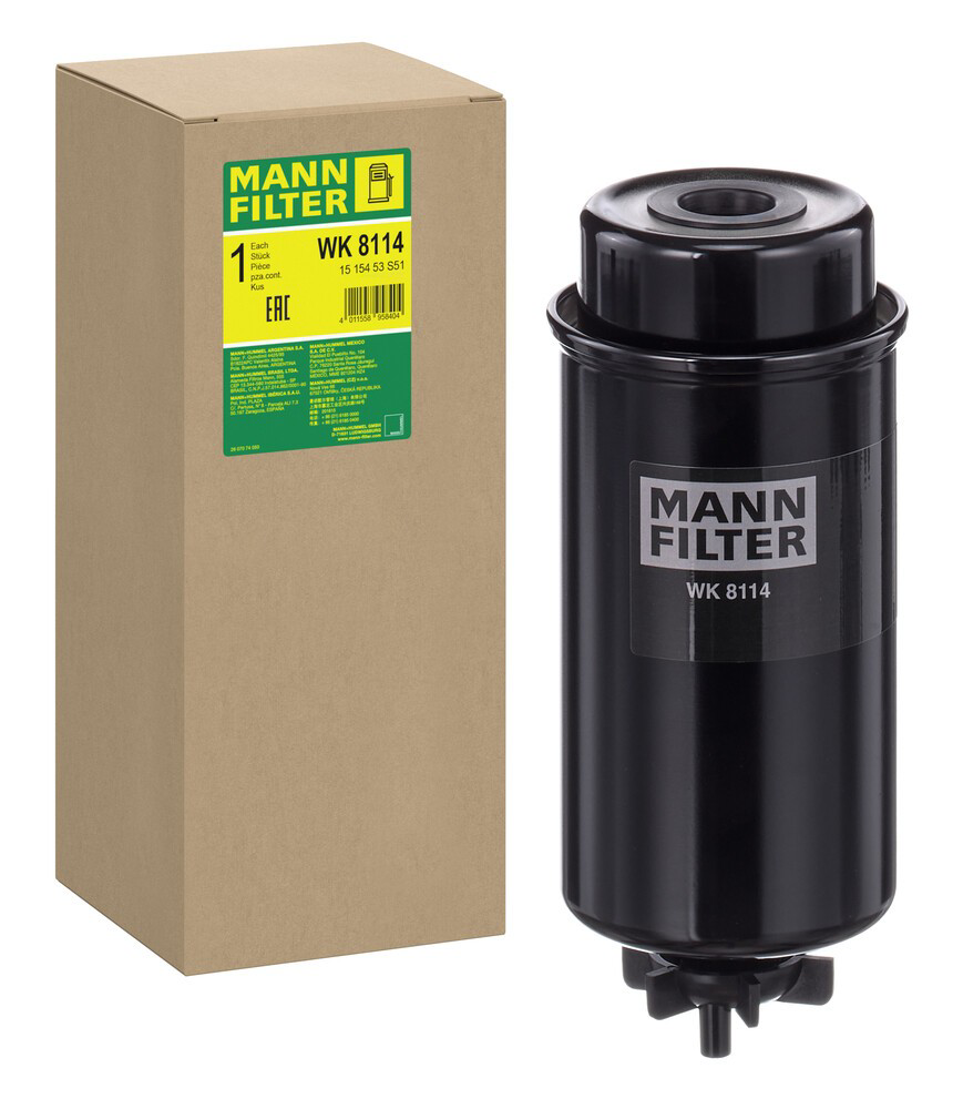 WK8114 Mann-Filter Filtro de combustível