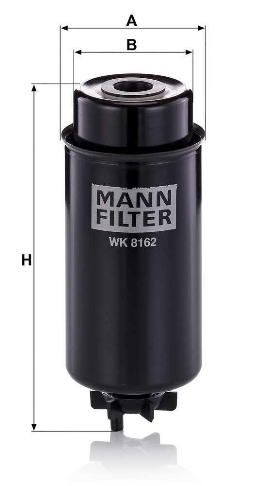 WK8162 Mann-Filter Filtro de combustível