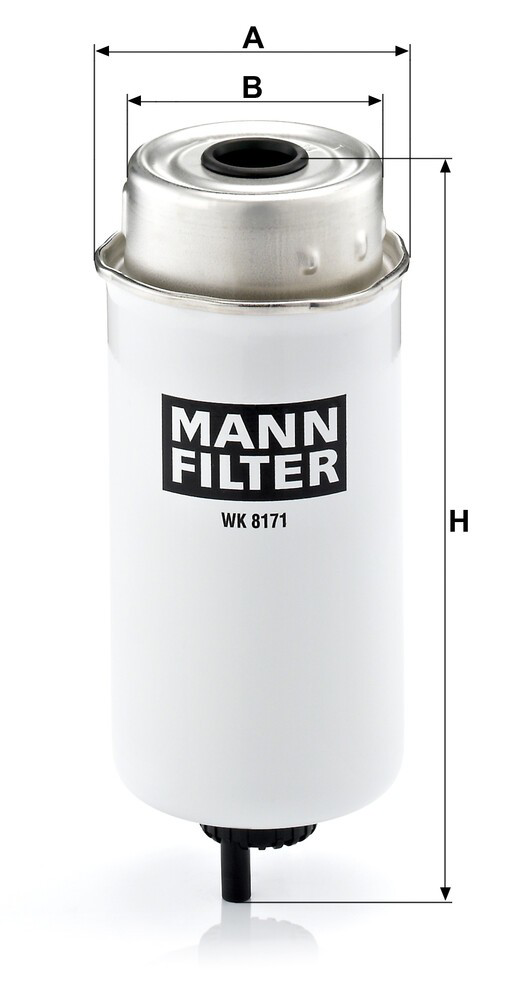 WK8171 Mann-Filter Filtro de combustível