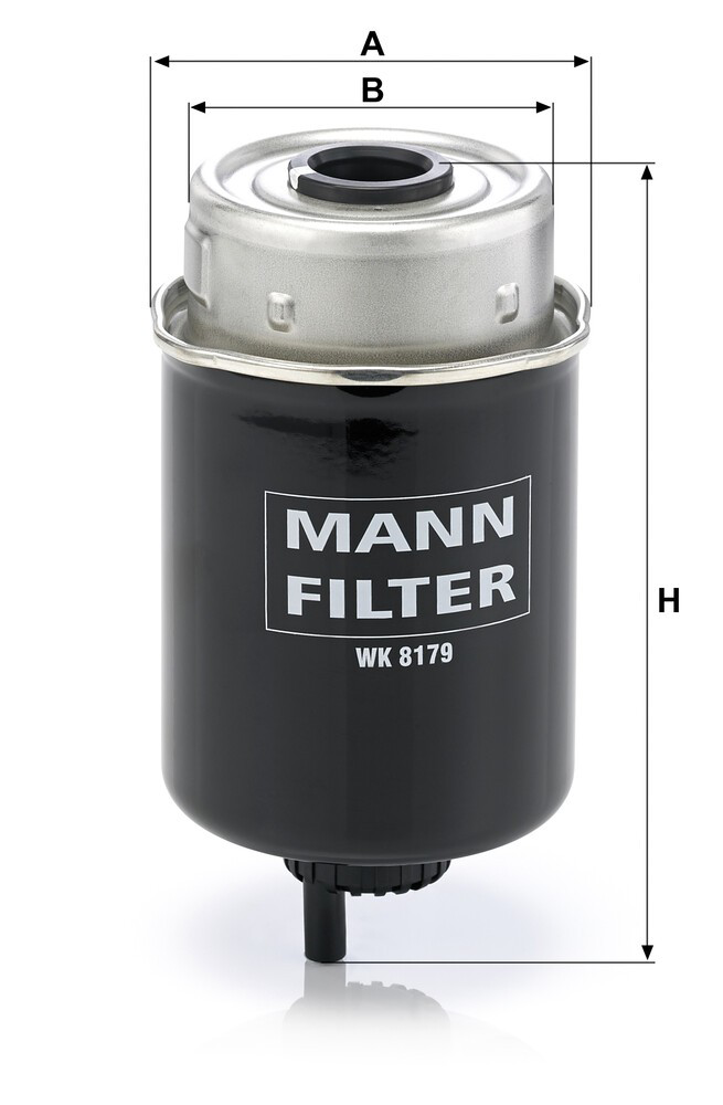 WK8179 Mann-Filter Filtro de combustível