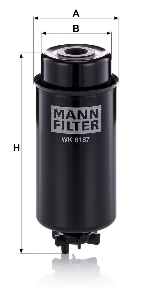 WK8187 Mann-Filter Filtro de combustível