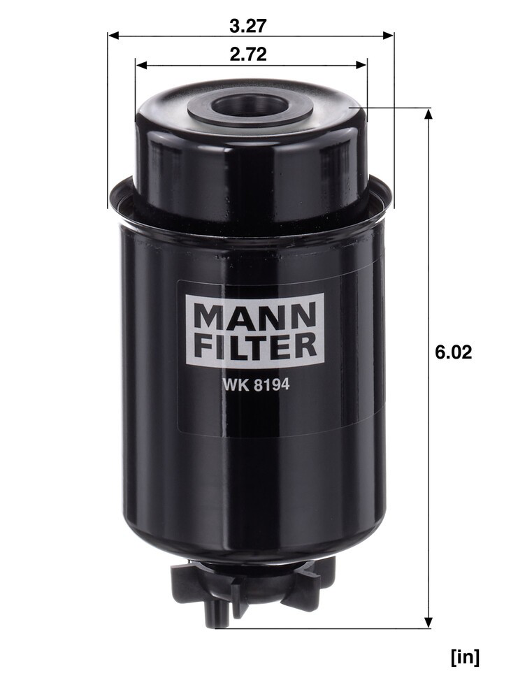 Filtro de combustível Liebherr 7008775