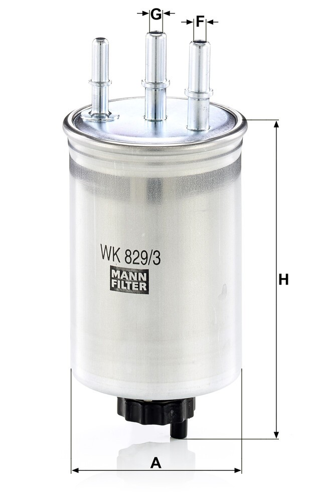 Compre WK8293 Mann-Filter Filtro de combustível