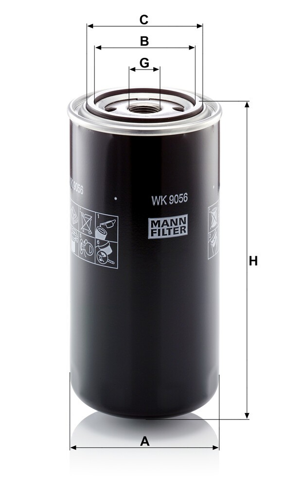 Filtro de combustível Claas 0021703110 preço, a partir de 20,38 USD