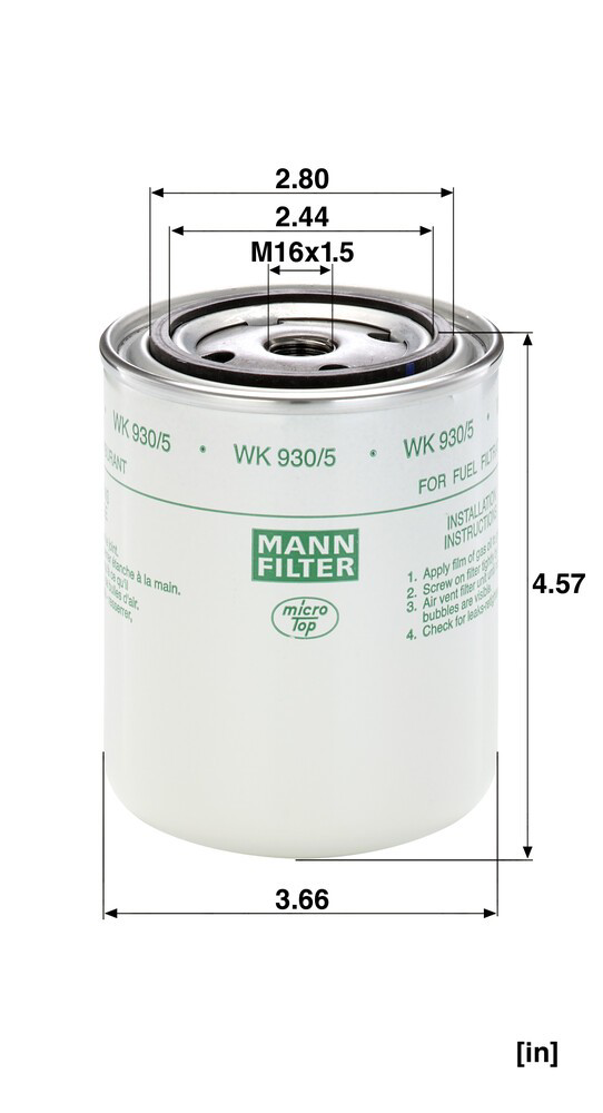 Filtro de combustível Deutz 01181909 preço, a partir de 26,51 USD