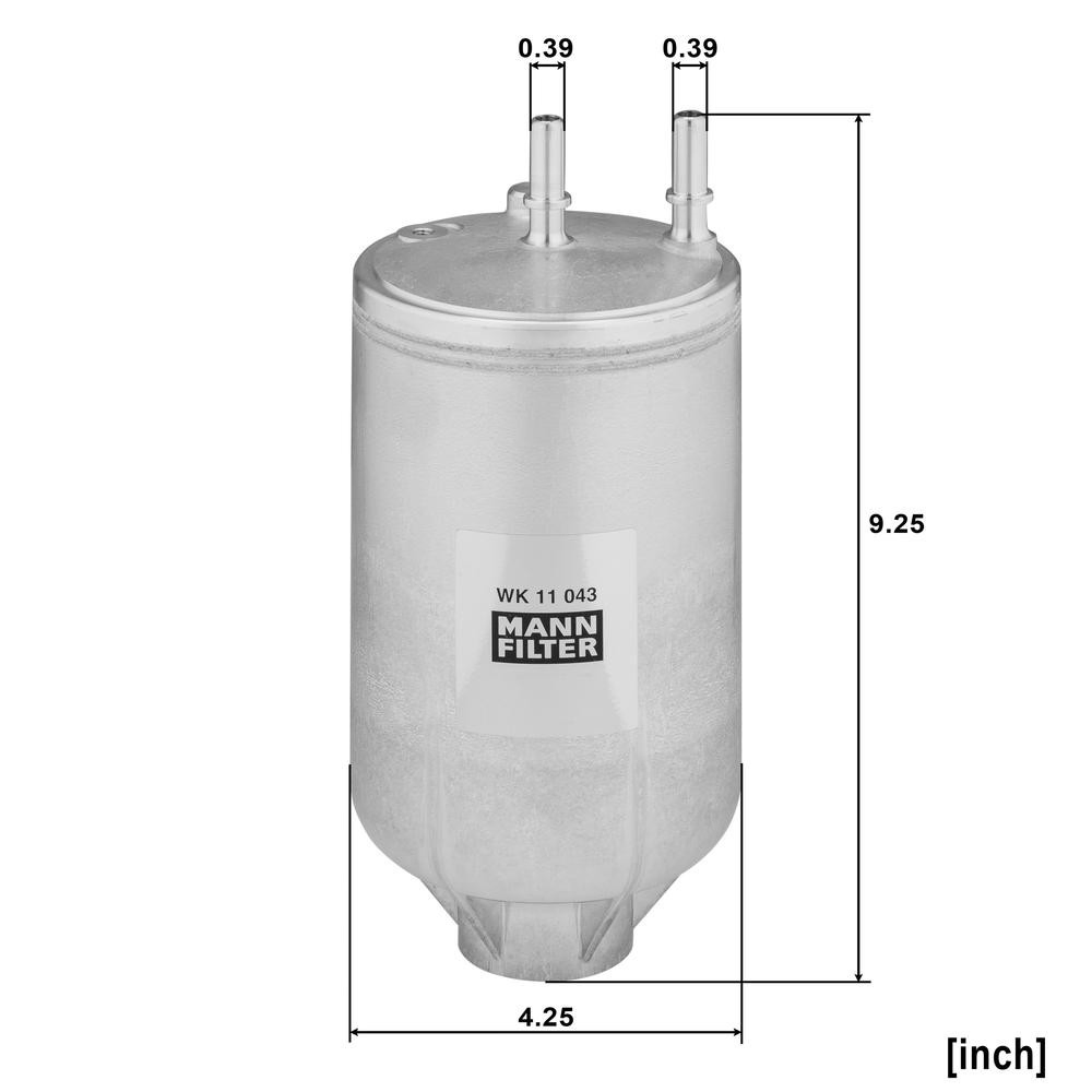 Filtro de combustível Volkswagen Crafter  SY, SX, SYB, SYC, SYD, SYM