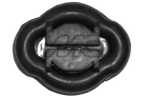 00083 Metalcaucho Coxim de fixação do silenciador