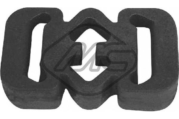 00127 Metalcaucho Coxim de fixação do silenciador