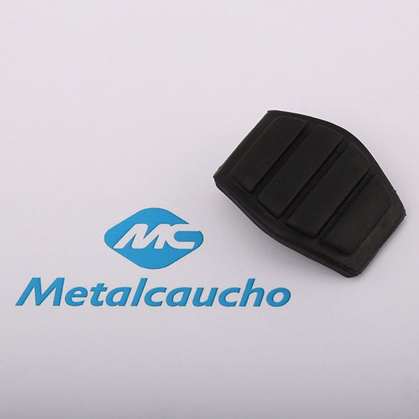 Compre 00417 Metalcaucho Placa sobreposta de pedal do freio