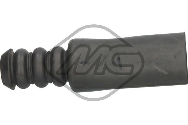 Pára-choque (grade de proteção) de amortecedor dianteiro + bota de proteção 00998 Metalcaucho