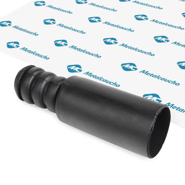 00998 Metalcaucho Pára-choque (grade de proteção) de amortecedor dianteiro + bota de proteção
