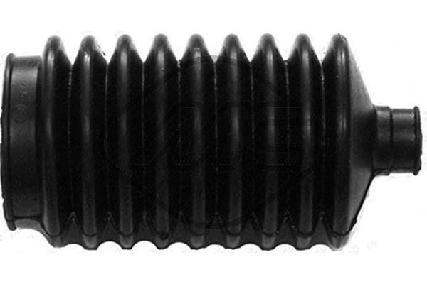 01258 Metalcaucho Bota de proteção direita do mecanismo de direção (de cremalheira)