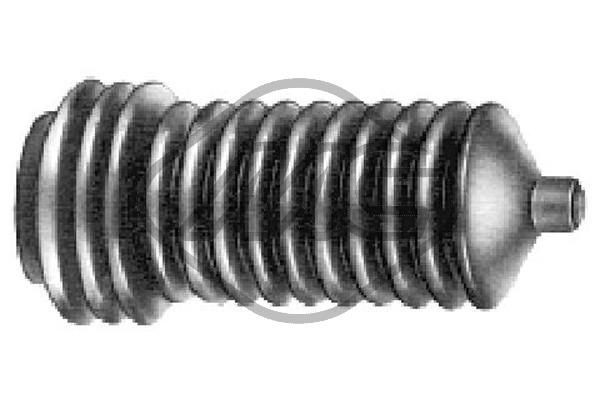 01263 Metalcaucho Bota de proteção do mecanismo de direção (de cremalheira)