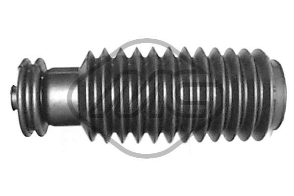01307 Metalcaucho Bota de proteção esquerda do mecanismo de direção (de cremalheira)