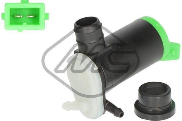 02064 Metalcaucho Bomba de motor de fluido para lavador de vidro dianteiro