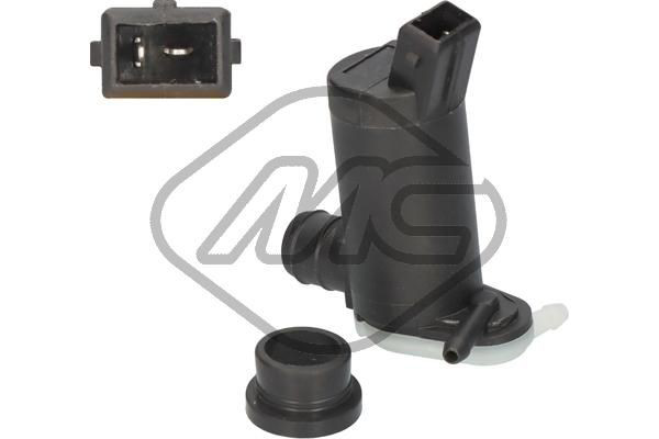 02067 Metalcaucho Bomba de motor de fluido para lavador de vidro dianteiro/traseiro
