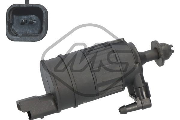 02074 Metalcaucho Bomba de motor de fluido para lavador de vidro dianteiro/traseiro
