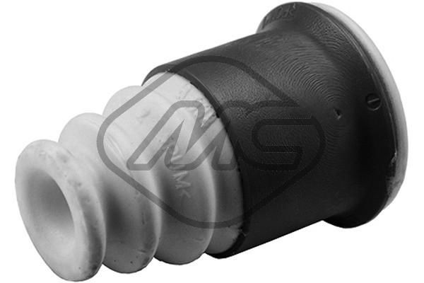 02190 Metalcaucho Pára-choque (grade de proteção) de amortecedor traseiro + bota de proteção