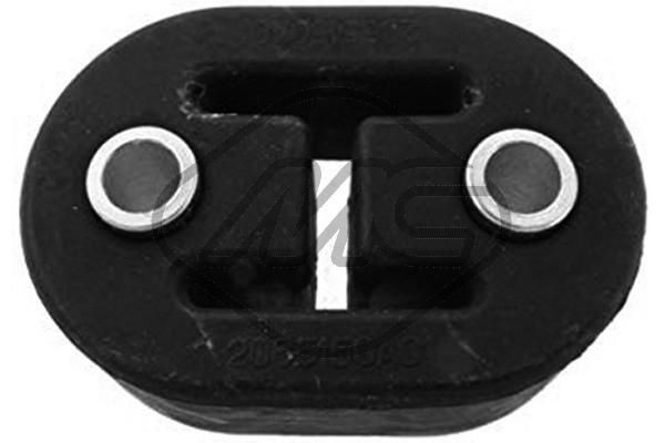02215 Metalcaucho Coxim de fixação do silenciador
