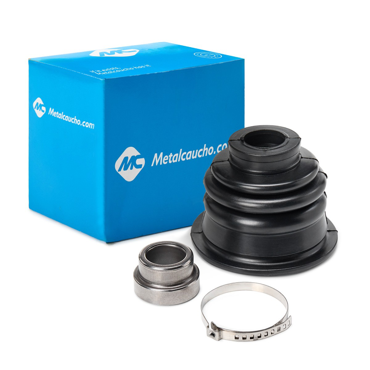 Bota de proteção interna esquerda de junta homocinética do semieixo dianteiro 02304 Metalcaucho