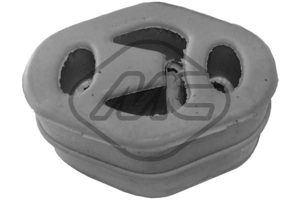 02418 Metalcaucho Coxim de fixação do silenciador