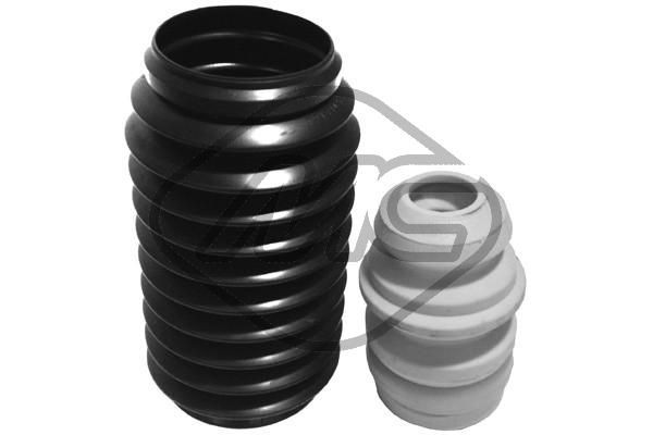 02441 Metalcaucho Pára-choque (grade de proteção) de amortecedor dianteiro + bota de proteção