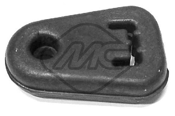 02720 Metalcaucho Coxim de fixação do silenciador