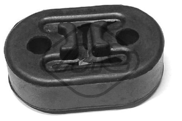 02726 Metalcaucho Coxim de fixação do silenciador