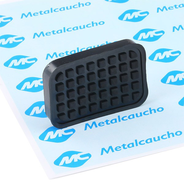 Placa sobreposta de pedal do freio 02773 Metalcaucho