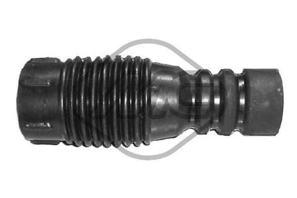 02820 Metalcaucho Pára-choque (grade de proteção) de amortecedor dianteiro + bota de proteção