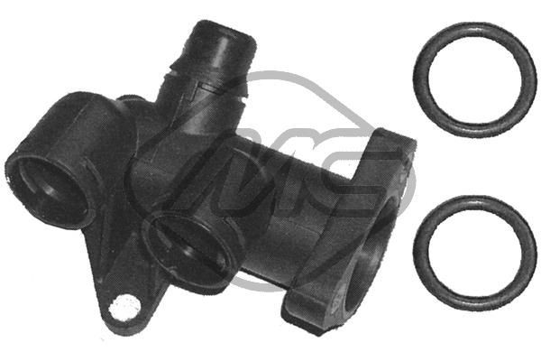 03566 Metalcaucho Flange do sistema de esfriamento (união em T)