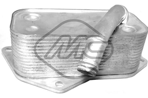 06362 Metalcaucho Radiador de óleo (frigorífico), debaixo de filtro