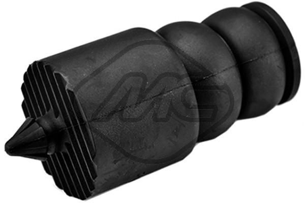 06401 Metalcaucho Pára-choque (grade de proteção) de amortecedor traseiro + bota de proteção