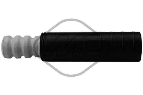 07879 Metalcaucho Pára-choque (grade de proteção) de amortecedor traseiro + bota de proteção