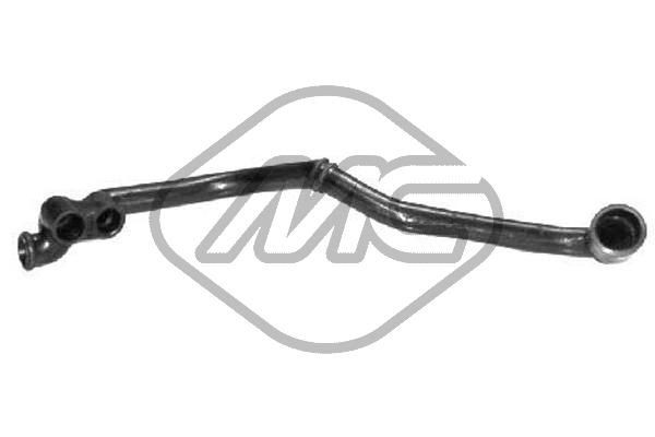 08229 Metalcaucho Cano derivado de ventilação de cárter (de separador de óleo)