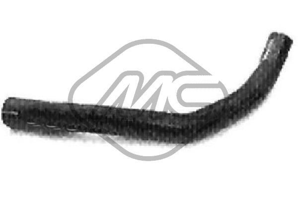 08344 Metalcaucho Mangueira (cano derivado) do radiador de esfriamento superior