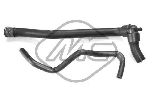 1482410080 Fiat/Alfa/Lancia Mangueira do radiador de aquecedor (de forno), linha de combustível de retorno