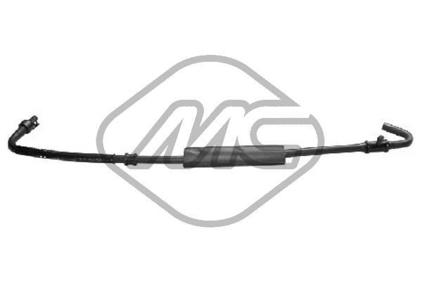 08616 Metalcaucho Mangueira inferior do tanque de expansão