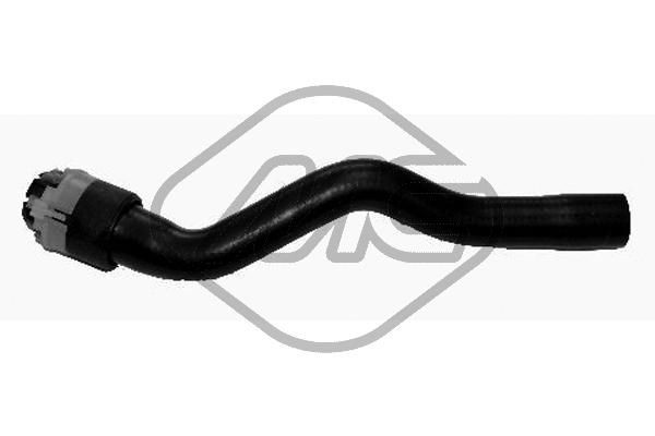 08985 Metalcaucho Mangueira do radiador de aquecedor (de forno), linha de combustível de retorno