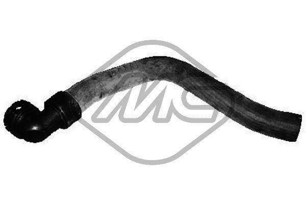 09387 Metalcaucho Mangueira (cano derivado) do radiador de esfriamento superior