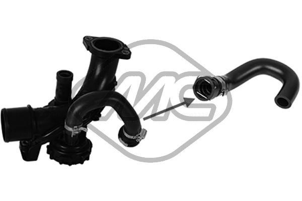 Cano derivado de ventilação de cárter (de separador de óleo) para Renault Clio III BR01, CR01