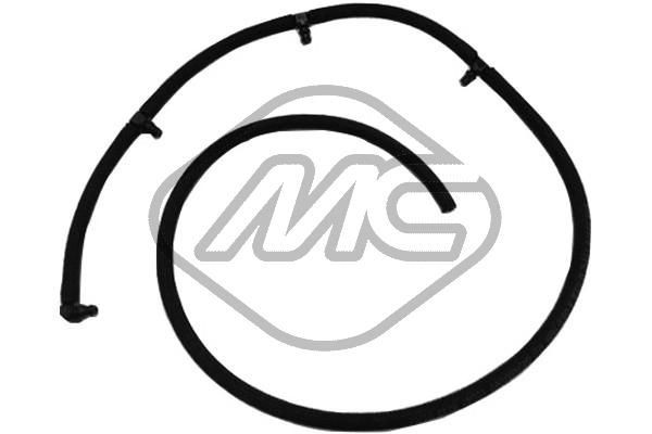 33011 Metalcaucho Tubo de combustível, inverso desde os injetores