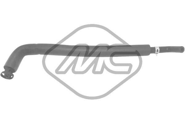 35010 Metalcaucho Cano derivado de ventilação de cárter (de separador de óleo)