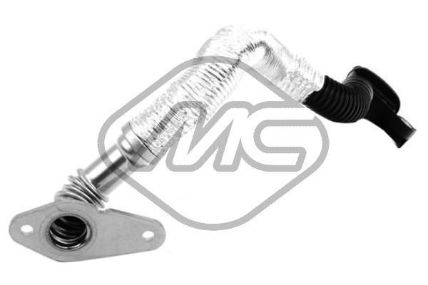 35829 Metalcaucho Cano derivado de ventilação de cárter (de separador de óleo)