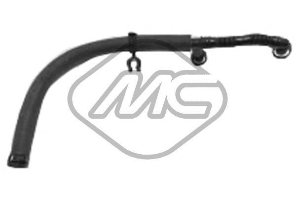 35835 Metalcaucho Cano derivado de ventilação de cárter (de separador de óleo)