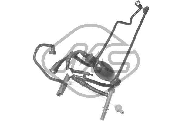 92007 Metalcaucho Tubo de combustível, kit